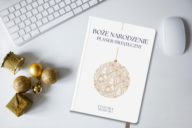 Planer Boże Narodzenie do druku